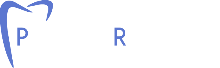 Logo de paloma rabadán versión en blanco